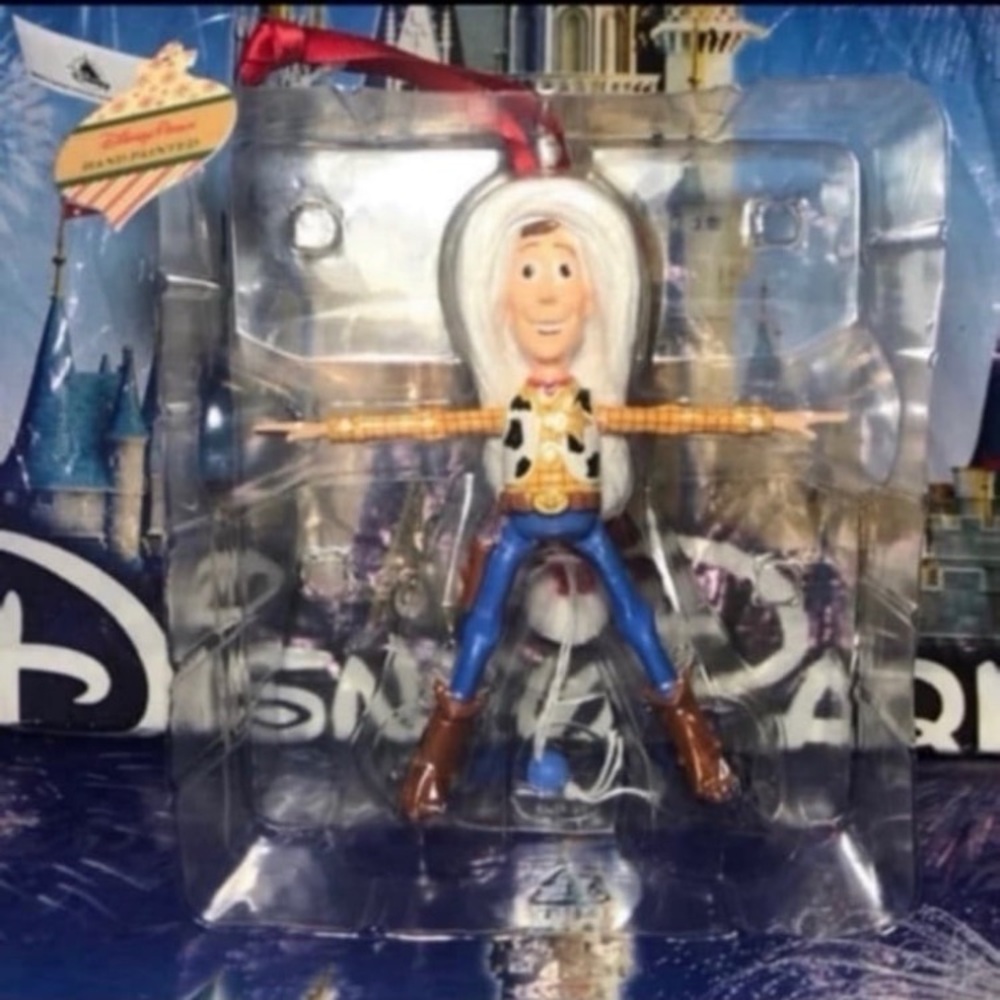 Disney parks pixar toy story sheriff woody moving ornament NWT